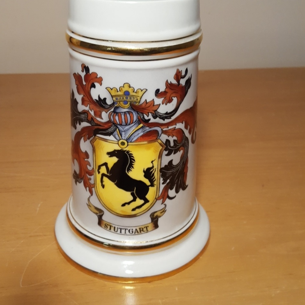 Stuttgart German beer stein